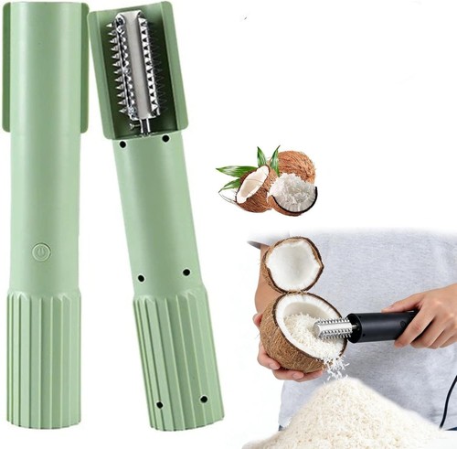 Electric coconut grater - coconut,