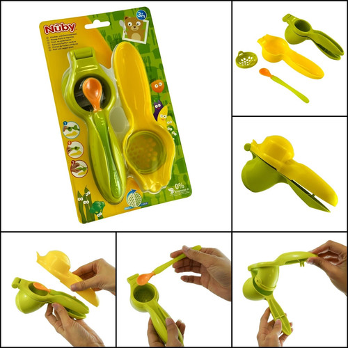 Nuby baby fruit veg - &, press